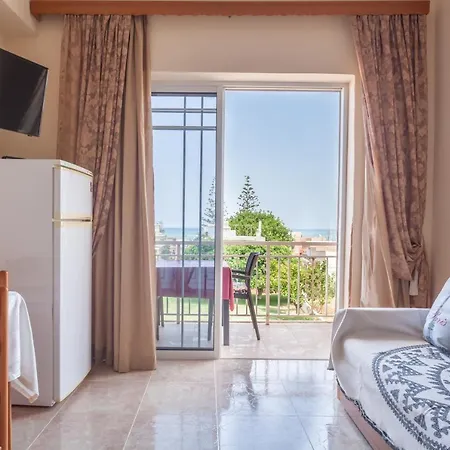 Christine Seaside Apartments In Chania Stalós Extérieur photo