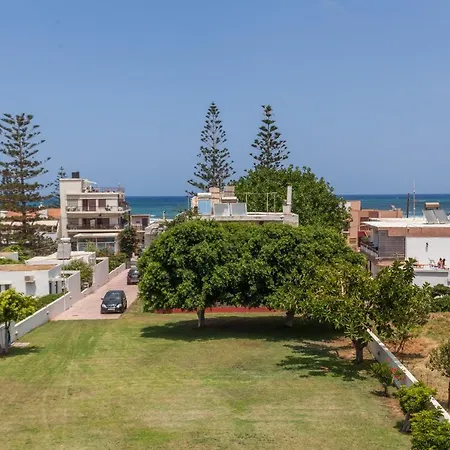 Christine Seaside Apartments In Chania Stalós Extérieur photo